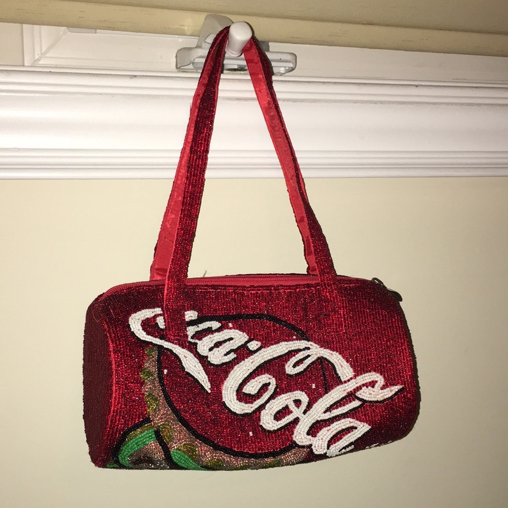 A hand made Cola handbag.